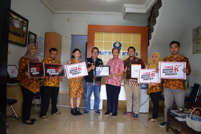 Hiswana Migas DIY Donasikan dua Wakaf Sumur untuk Palu-Donggala